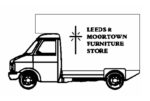 logo showing a van with Leeds and Moortown Furniture Store on the side